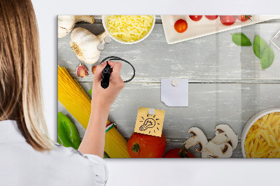 Magnetic board for drawing Ingredients