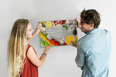 Magnetic board for drawing Ingredients