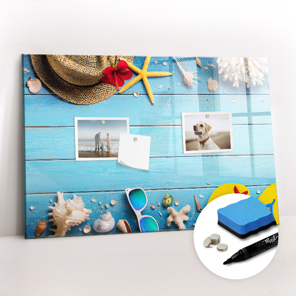 Dry erase magnetic board Beach Accessories