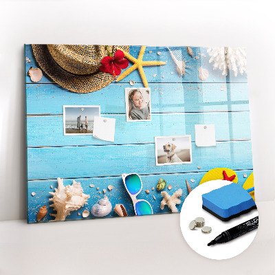 Dry erase magnetic board Beach Accessories