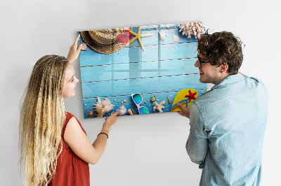 Dry erase magnetic board Beach Accessories