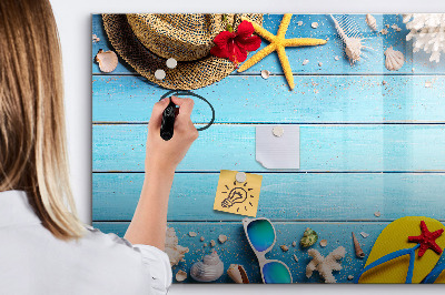 Dry erase magnetic board Beach Accessories