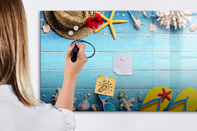 Dry erase magnetic board Beach Accessories