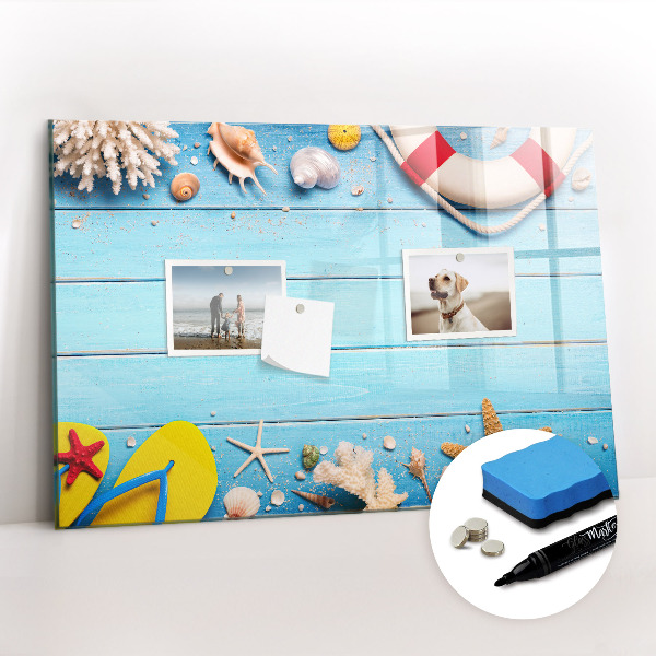 Magnetic dry erase board Beach Gadgets