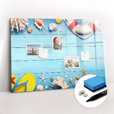 Magnetic dry erase board Beach Gadgets