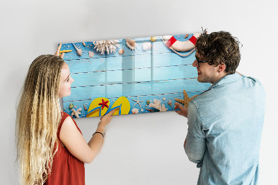 Magnetic dry erase board Beach Gadgets