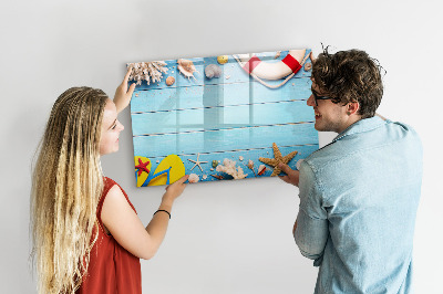Magnetic dry erase board Beach Gadgets