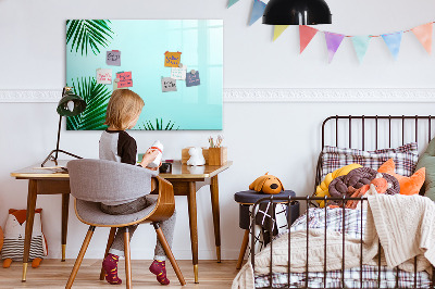 Dry erase magnetic board Palm leaves
