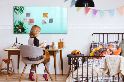 Dry erase magnetic board Palm leaves