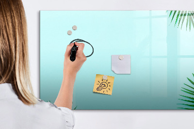 Magnetic writing board Tropical leaves