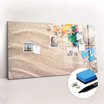 Magnetic writing board Summer accessories