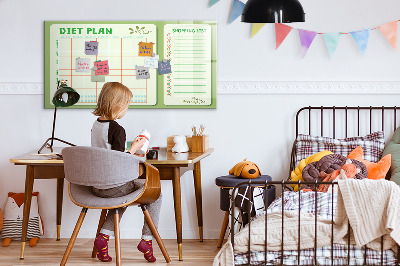 Magnetic dry erase board Abstract light
