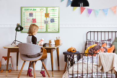 Magnetic dry erase board Abstract light