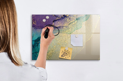 Magnetic board for drawing Elegant abstraction