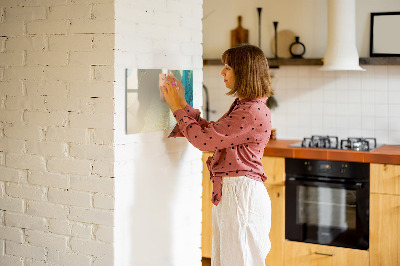 Magnetic board for drawing Colorful marble