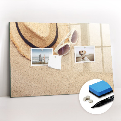 Magnetic writing board Summer accessories