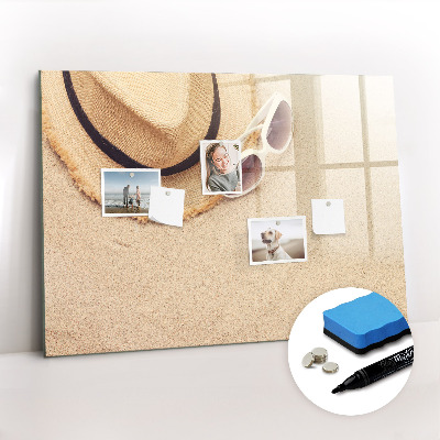 Magnetic writing board Summer accessories