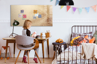 Dry erase magnetic board Abstract leaves