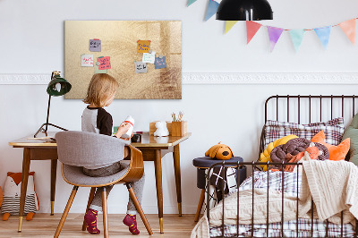 Dry erase magnetic board Abstract leaves
