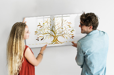Magnetic dry erase board Golden tree