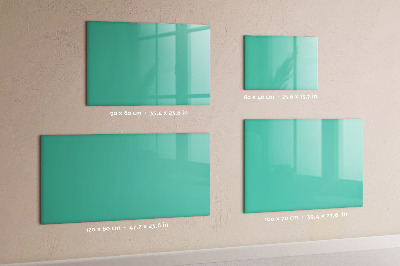 Magnetic dry erase board Turquoise color