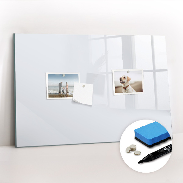 Magnetic dry erase board Dark color white