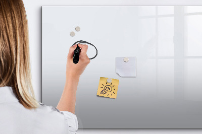 Magnetic dry erase board Dark color white