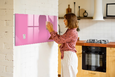 Magnetic dry erase board Pink