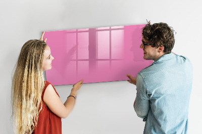Magnetic dry erase board Pink