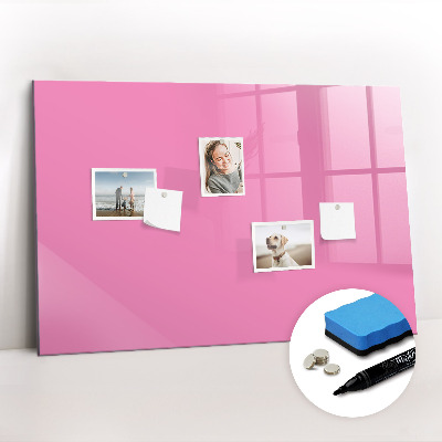 Magnetic dry erase board Pink