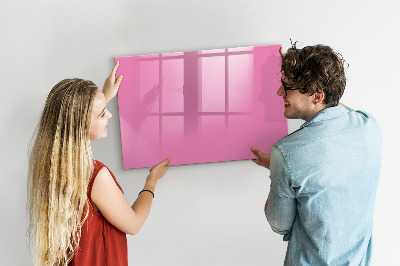 Magnetic dry erase board Pink