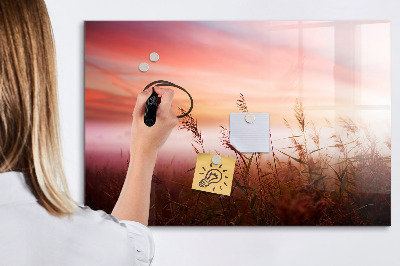 Magnetic board with marker Foggy Morning