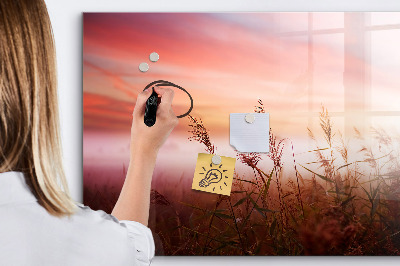 Magnetic dry erase board Foggy Morning