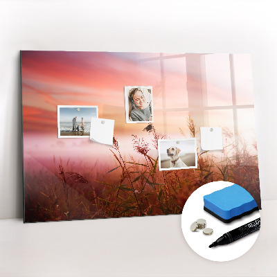 Magnetic dry erase board Foggy Morning