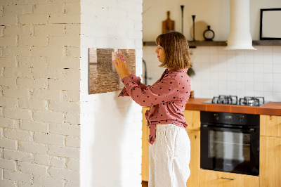 Magnetic board for drawing Light Wood