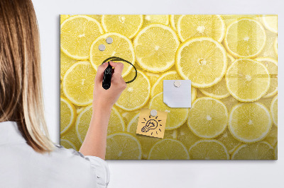 Dry erase magnetic board Weekly menu