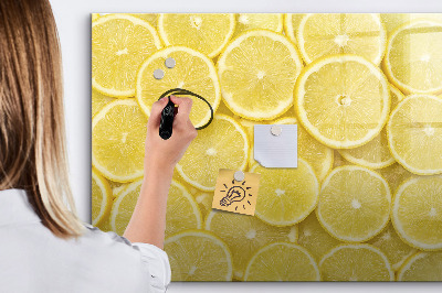 Dry erase magnetic board Weekly menu
