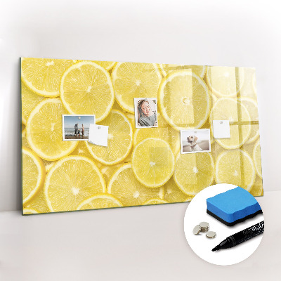 Dry erase magnetic board Weekly menu
