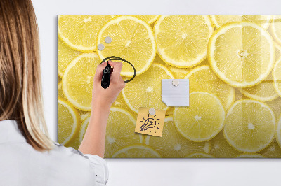 Dry erase magnetic board Weekly menu