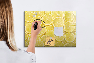 Dry erase magnetic board Weekly menu