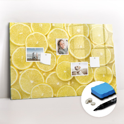 Dry erase magnetic board Weekly menu