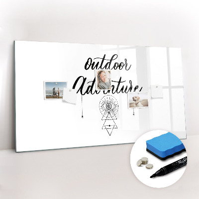 Magnetic dry erase board Outdoor Adventure