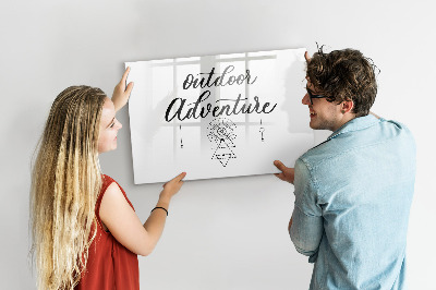 Magnetic dry erase board Outdoor Adventure