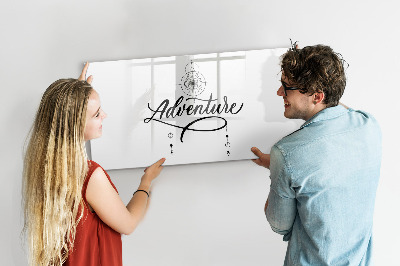 Dry erase magnetic board Adventure