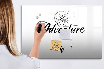 Magnetic dry erase board Adventure