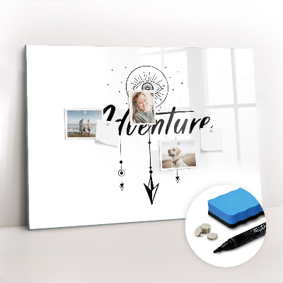 Magnetic dry erase board Adventure