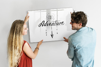 Magnetic dry erase board Adventure