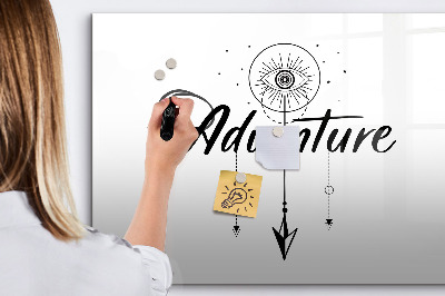 Magnetic dry erase board Adventure