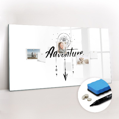 Magnetic dry erase board Adventure