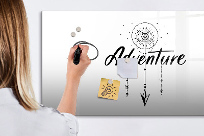 Magnetic dry erase board Adventure